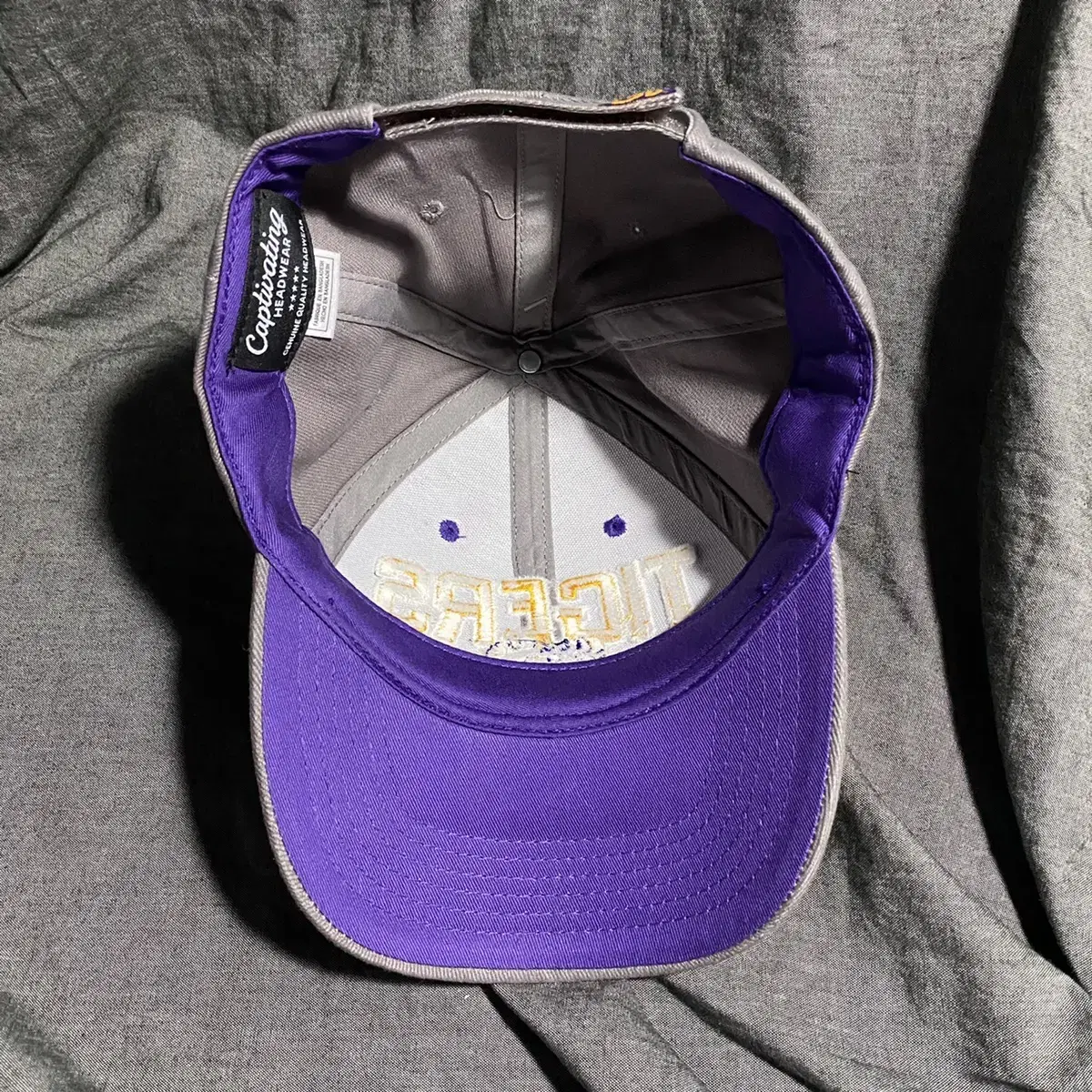 Captivating Headwear LSU Hat Sz O/S