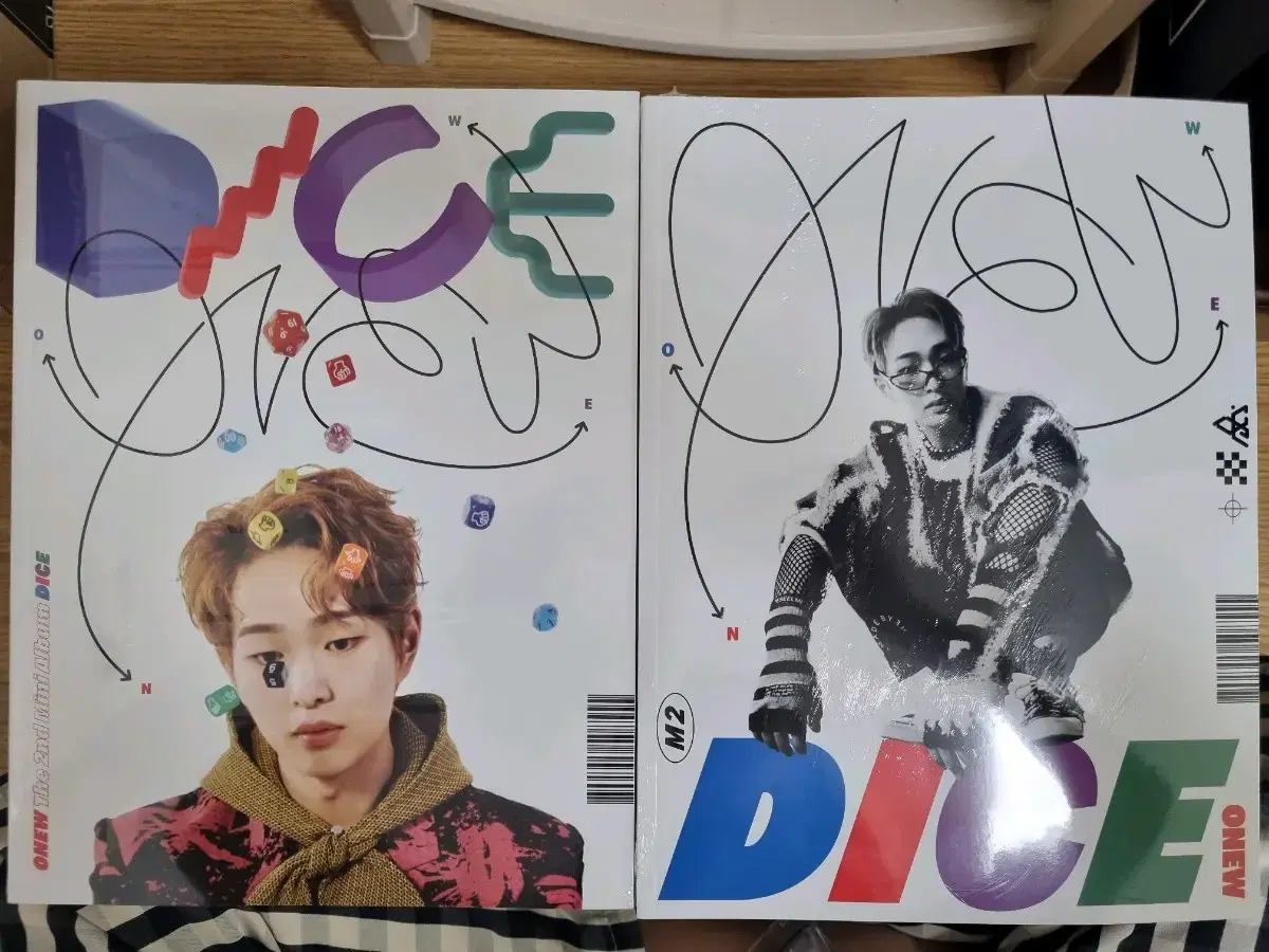 Onew DICE photobook album + Unreleased photocard