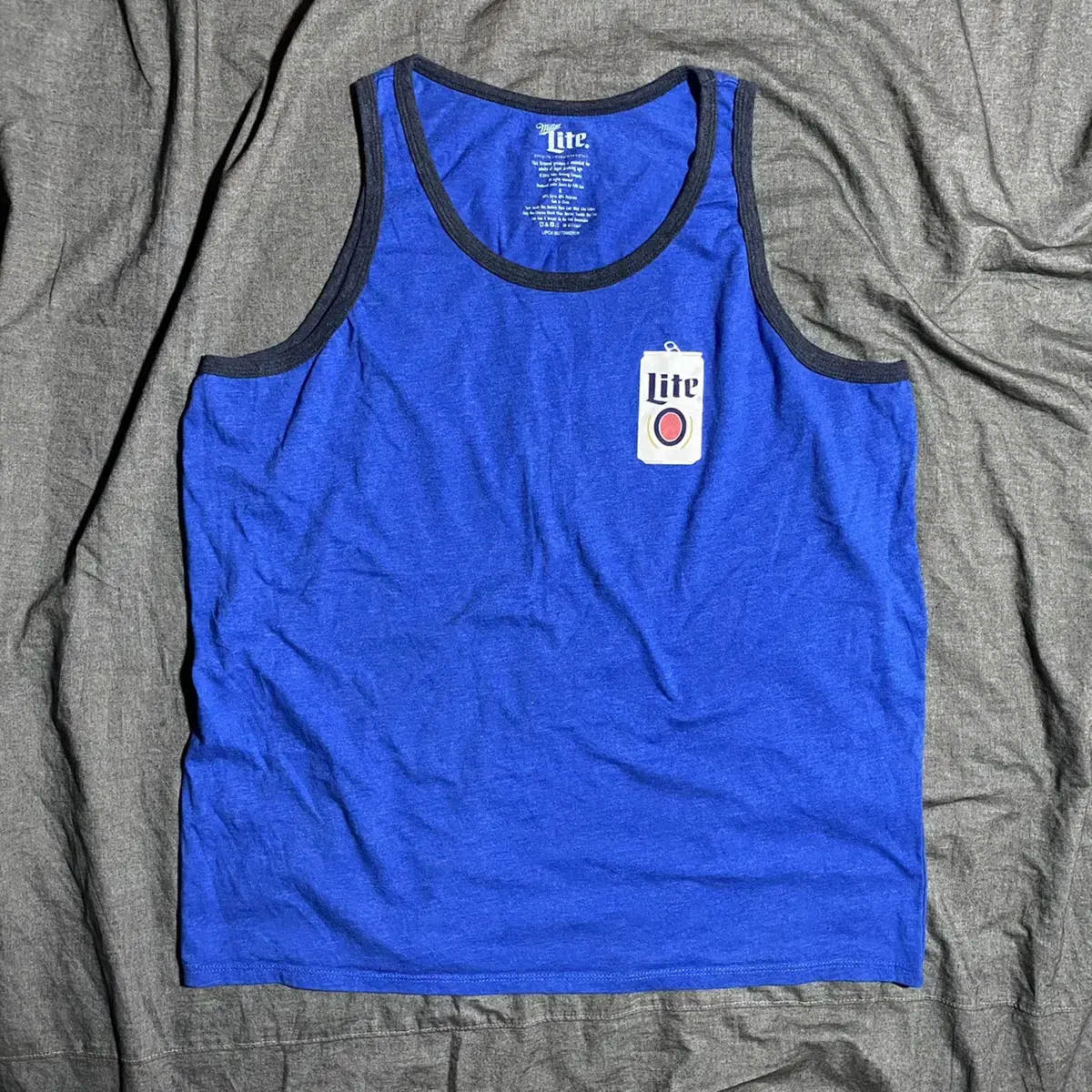 Miller Lite Staff Tank Top Sz XL