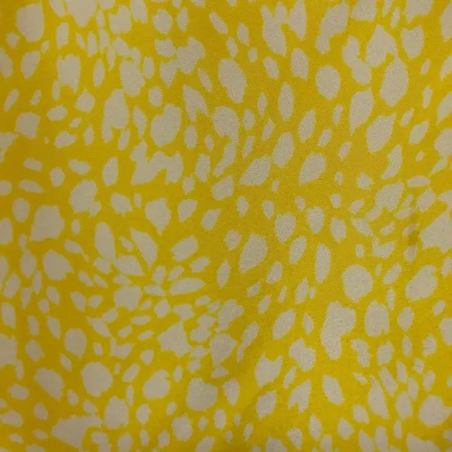 Vintage yellow spotted sleeveless