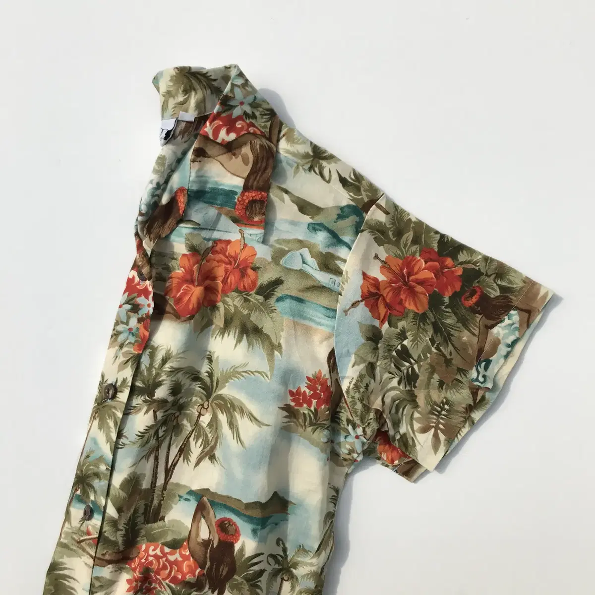 Ocean Pacific hawaiian shirt made in USA