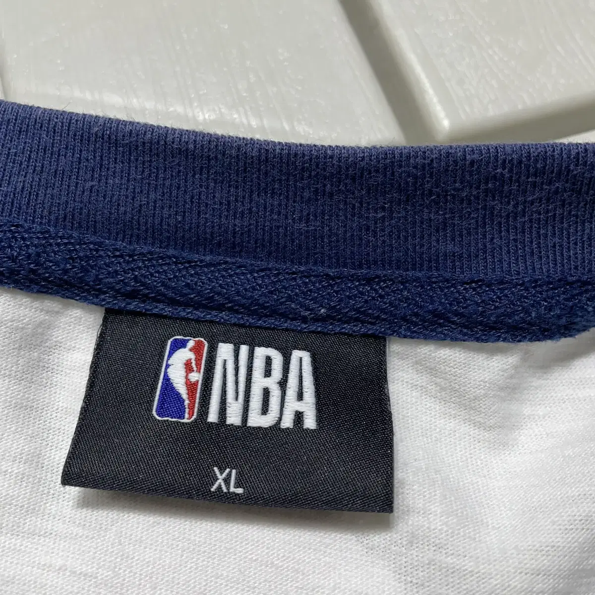 XL NBA 레이커스 배색 반팔티