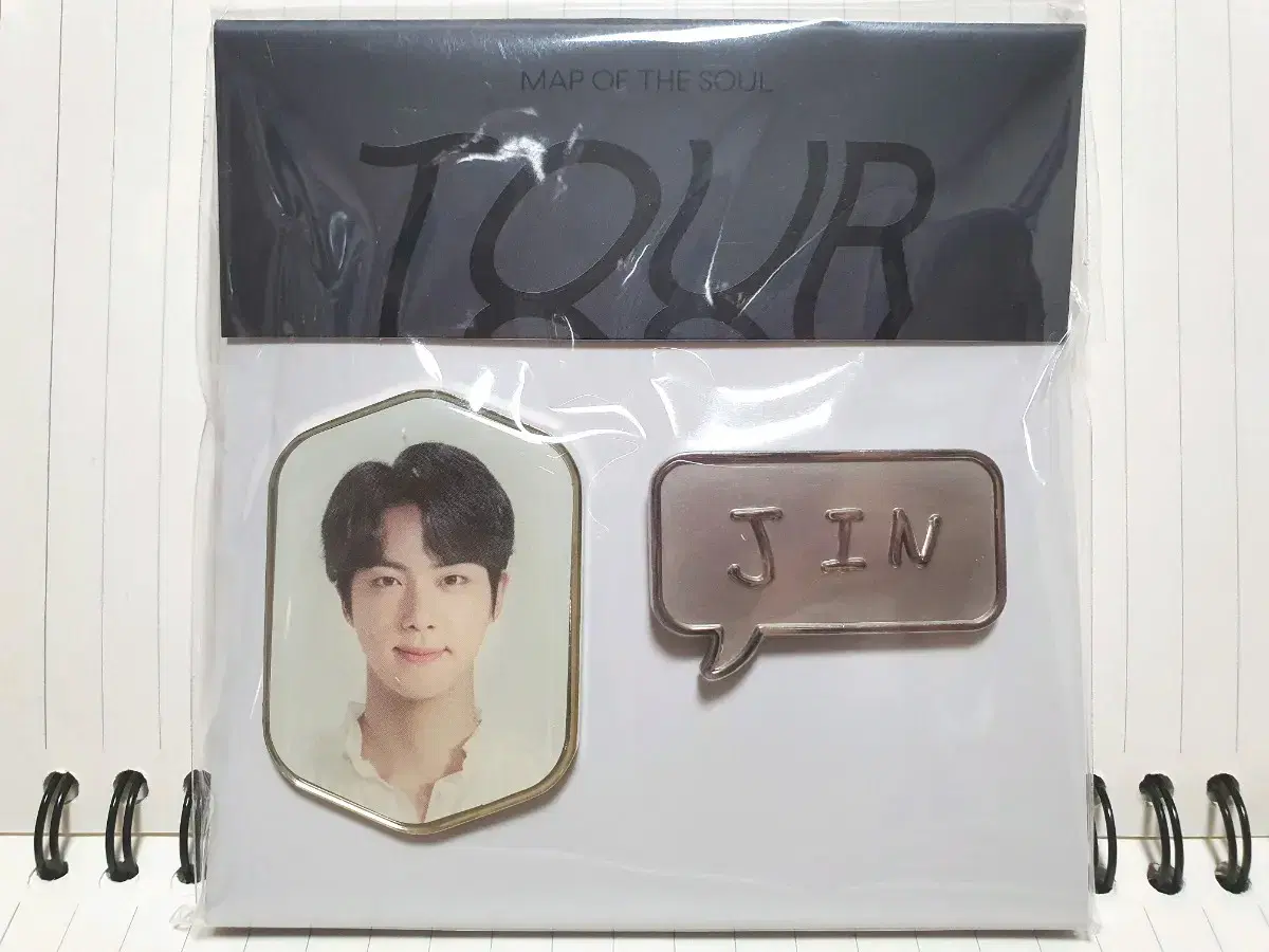 방탄 엠디 맵오브더소울 석진 뱃지세트