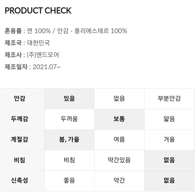 슬로우앤드 이스트 코튼 야상점퍼 베이지