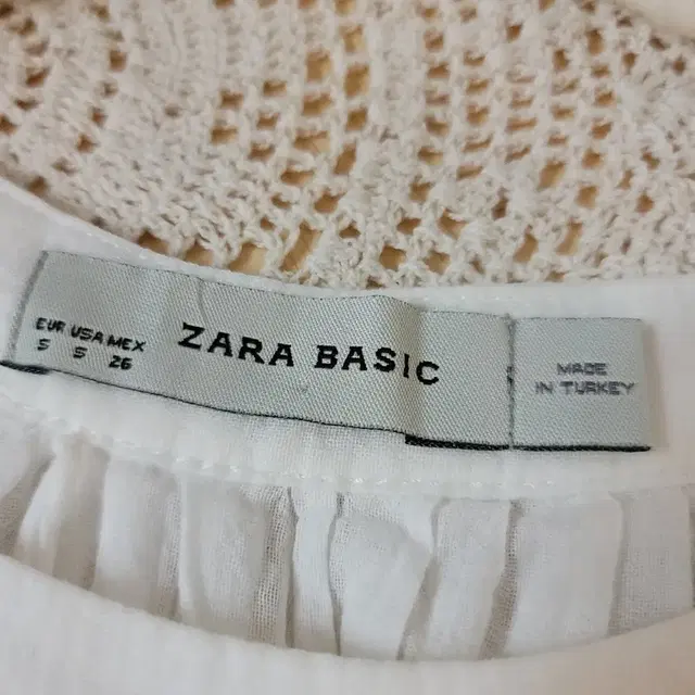 ZARA BASIC 허리끈 블라우스