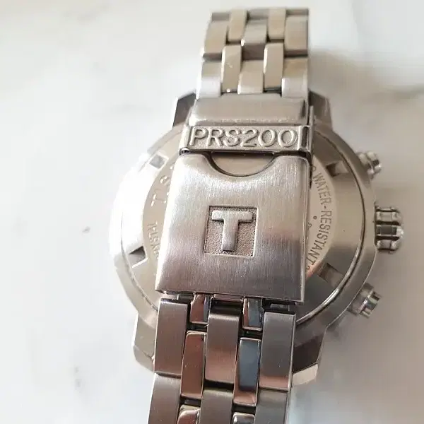 TISSOT 티쏘 PRS200 흰판 신세계면세점 보증서 풀구성