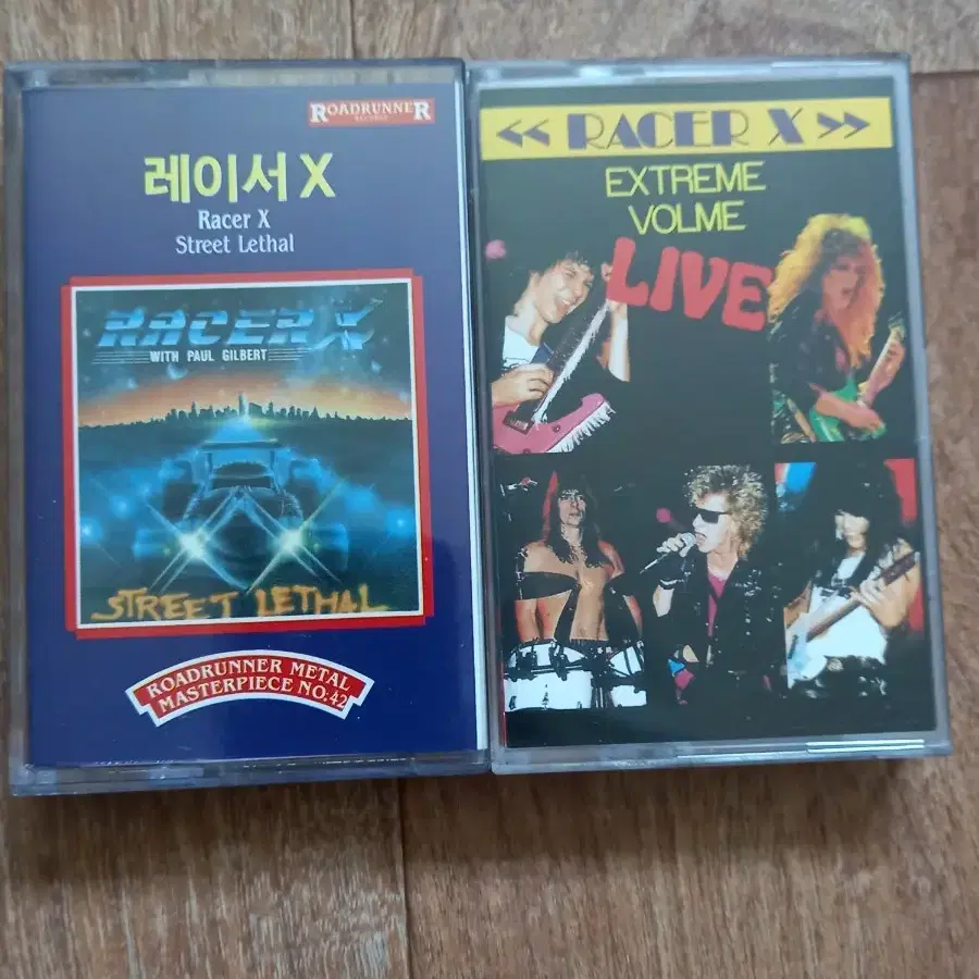 racer x  레이서엑스 카세트테이프