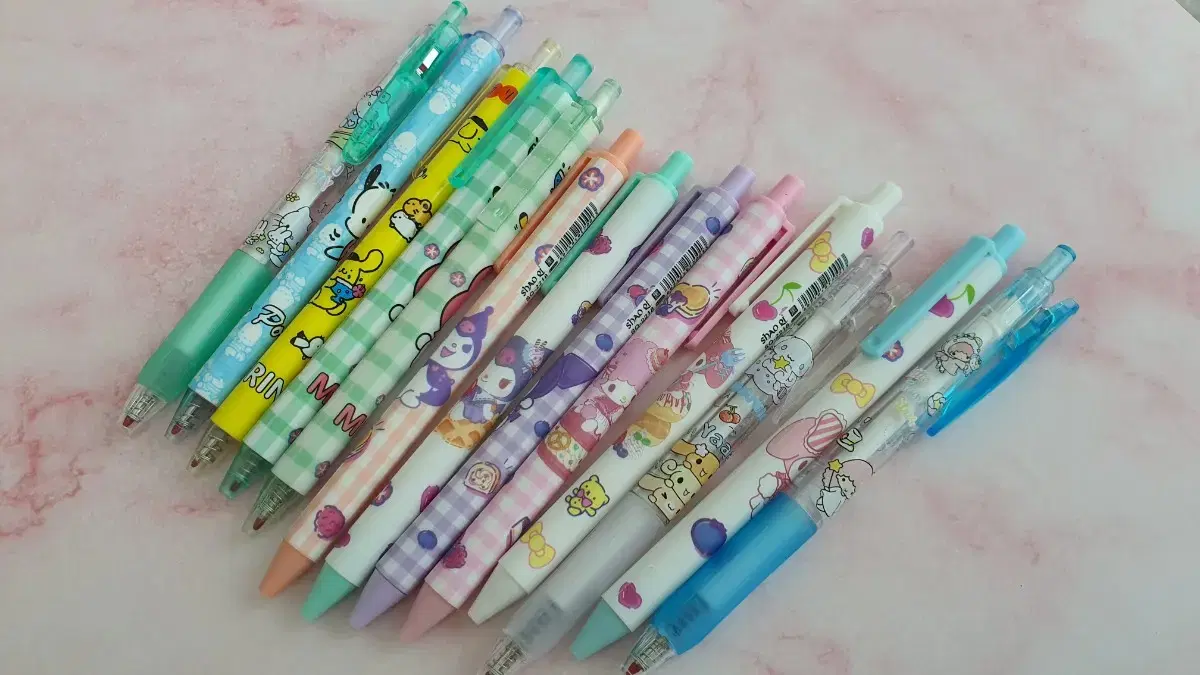 Sanrio ballpoint pen new product glossy matte