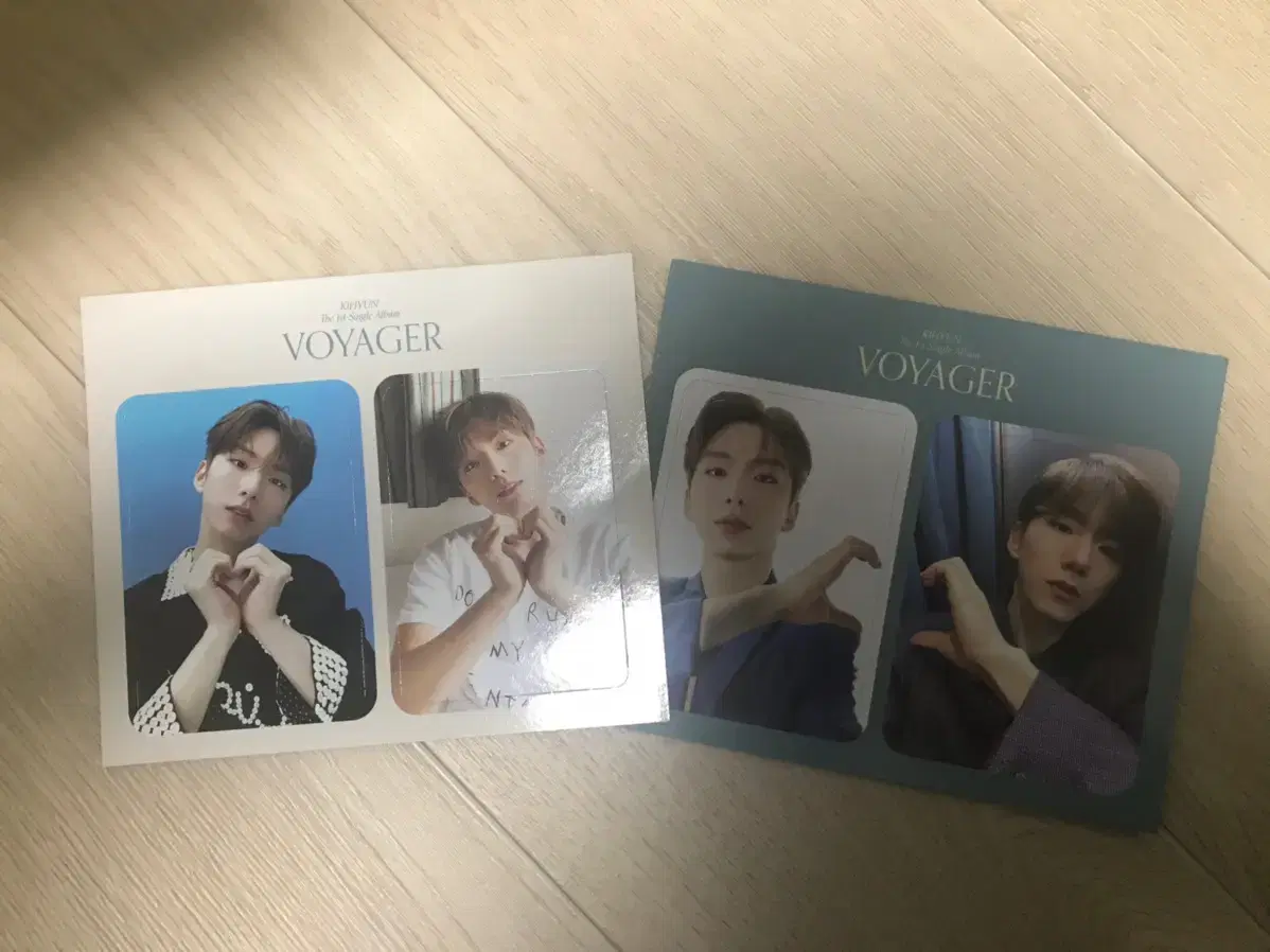 Monsta X kihyun Voyager Starship Square pre-order benefit Hearts photocard wts 