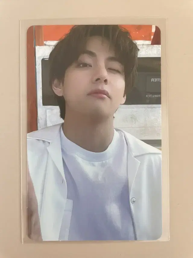 방탄 버터 특전 태형 포카