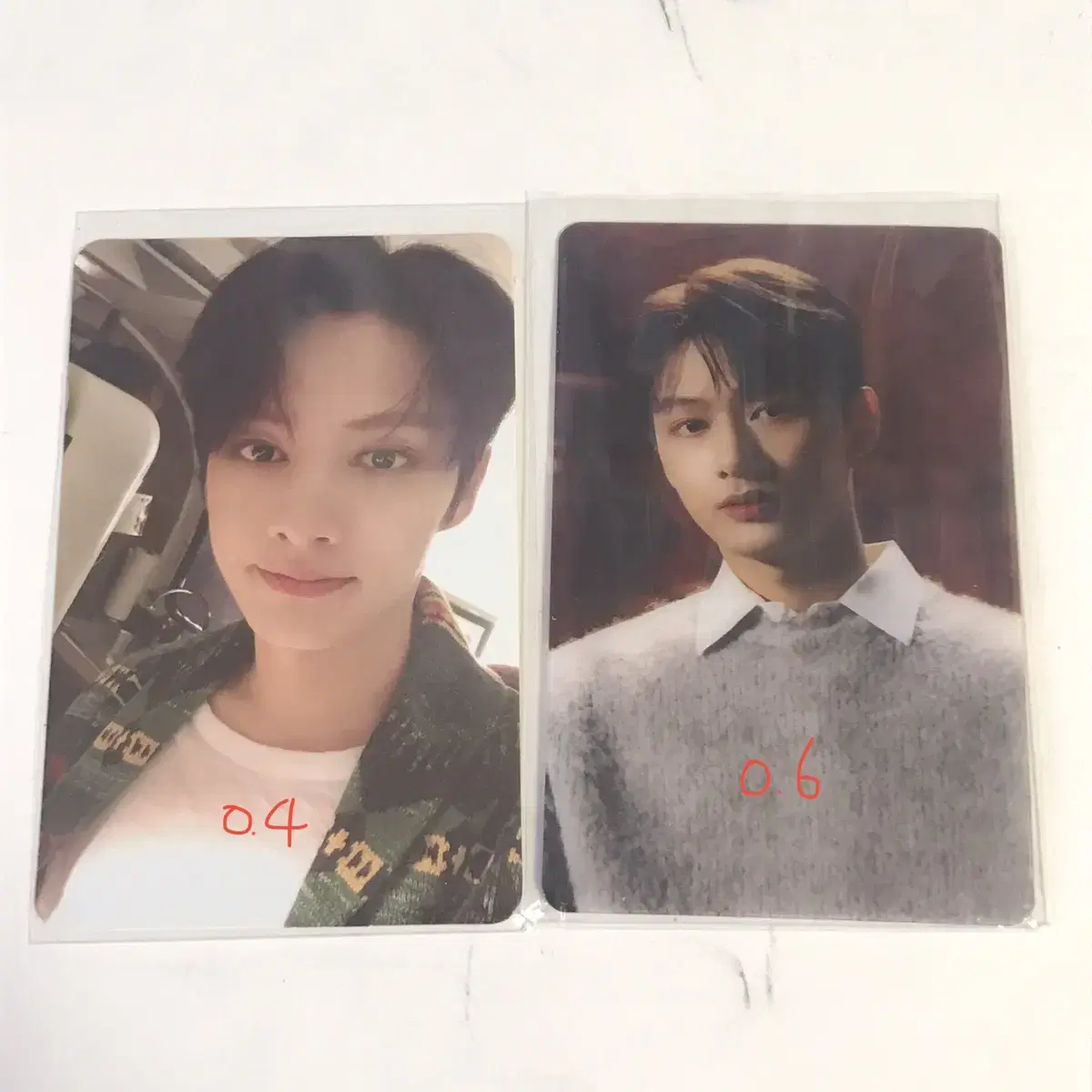 Seventeen jun rinse rae pao rae photocard