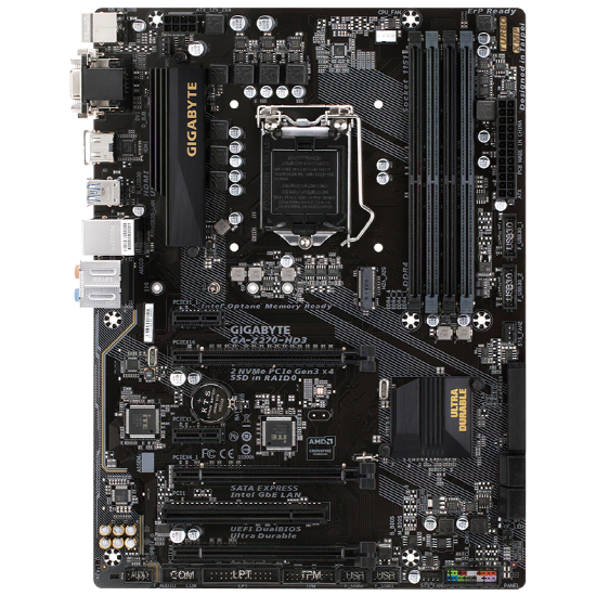 GIGABYTE GA-Z270-HD3 (1151소켓/Z270칩셋)