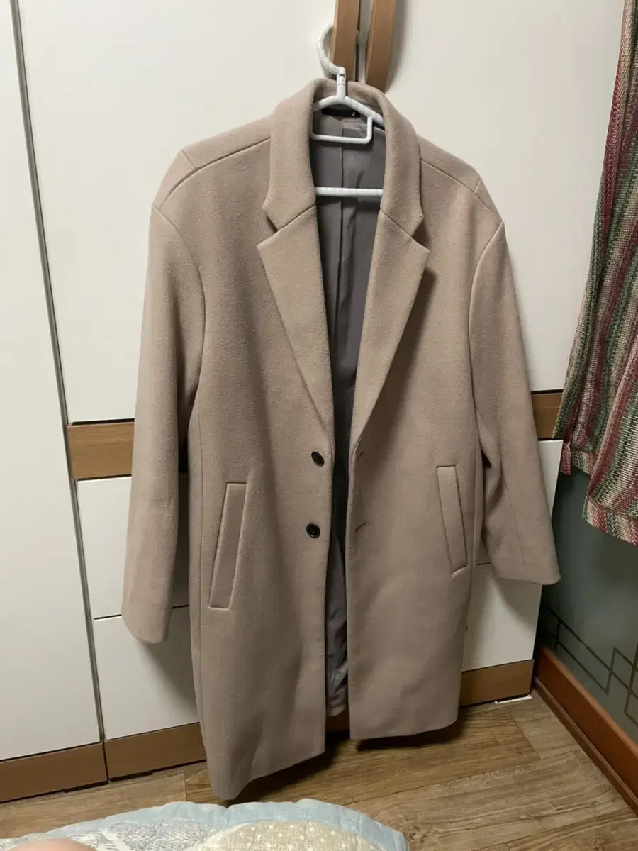 [L] Beige single coat