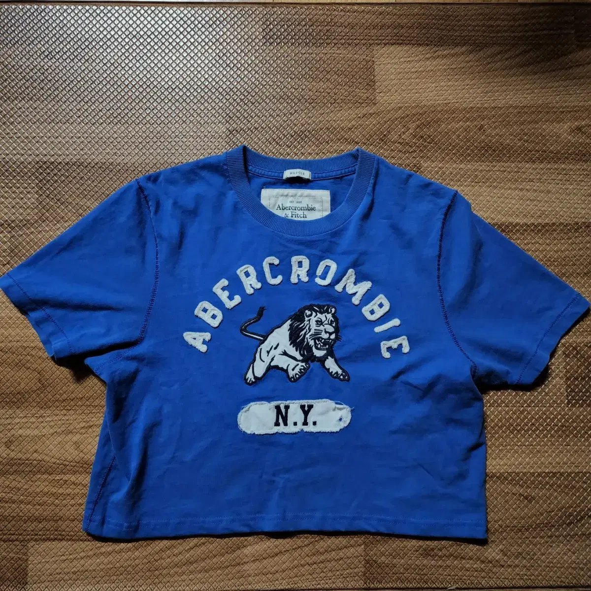 아베크롬비 크롭 커스텀 반팔 abercrombie