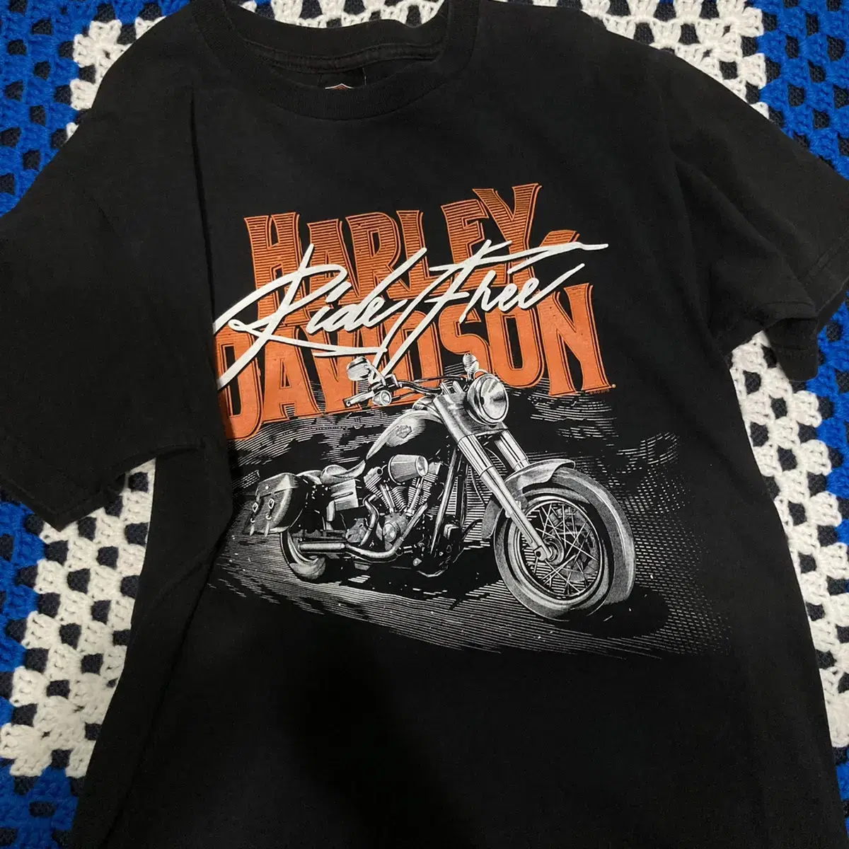 Harley Davidson 정품 할리데이비슨 서울 프린팅 반팔