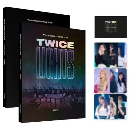 트와이스 <TWICELIGHTS > DVD 포카 포토카드