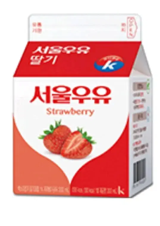 ((GS25 Convenience Store)) Strawberry Milk 300ml 1,65O