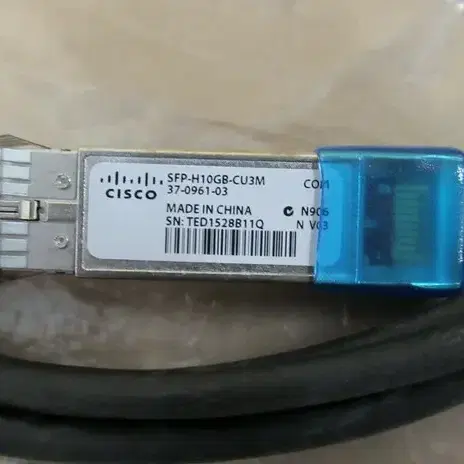 시스코 3M 10G DAC 케이블 SFP-H10GB-CU3M (신품)