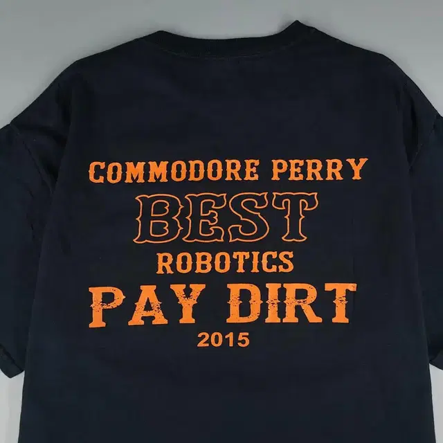 길단 울트라코튼 블랙 PMD PAY DIRT 2015 프린팅 코튼 반팔