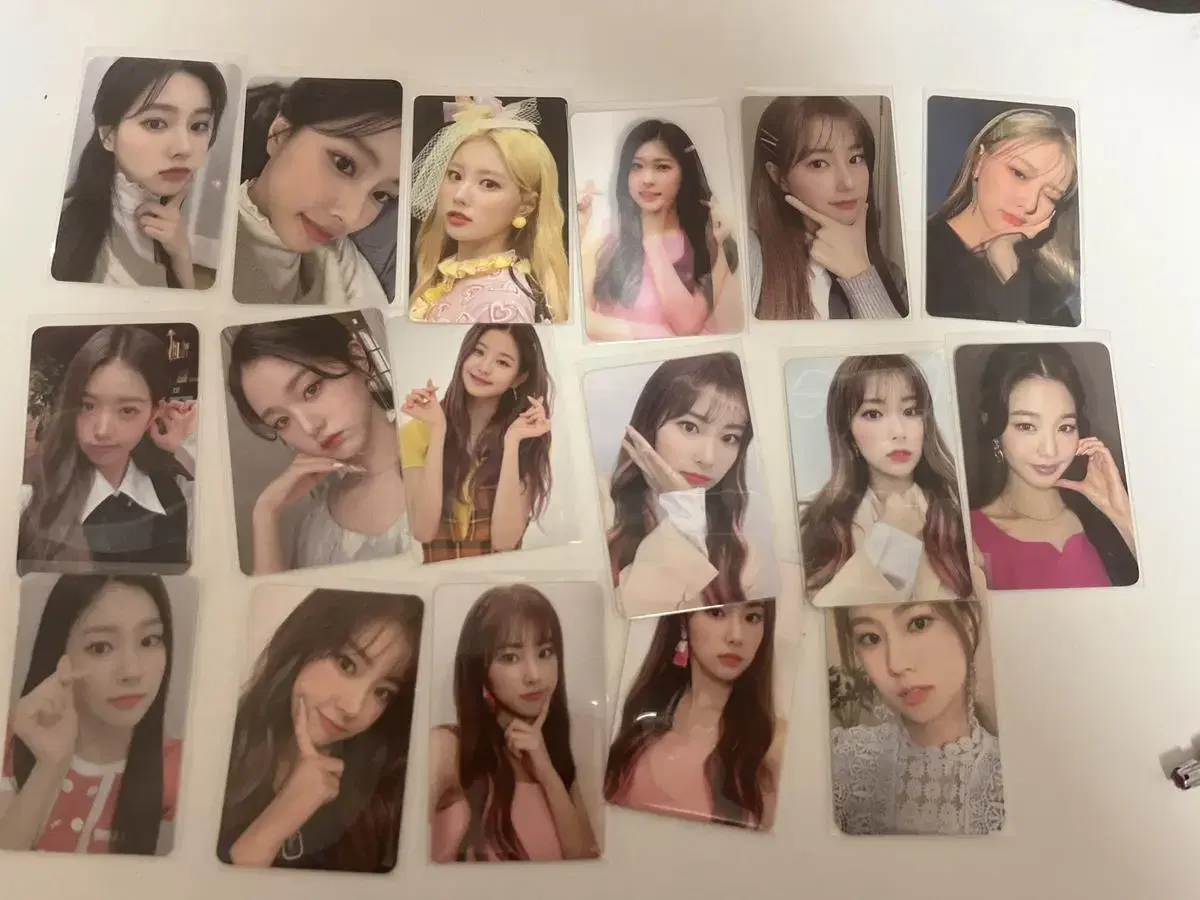 아이브 아이즈원 장원영 강혜원 미공포 포카 포토카드  양도 판매