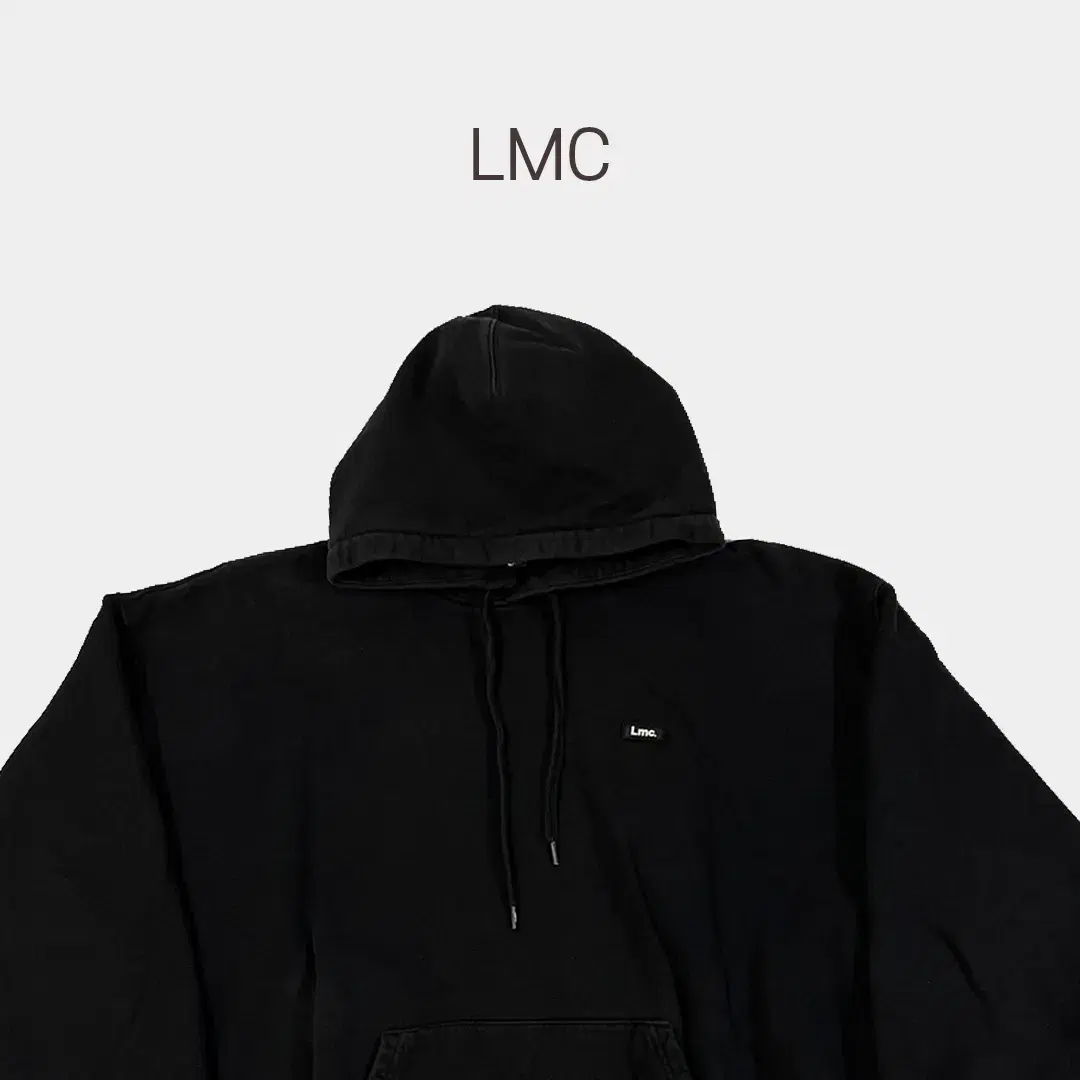 LMC 로고 기모 후드티 BM1065