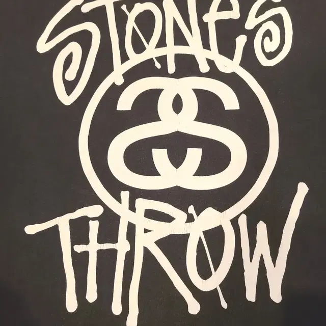 stussy 스투시 stones throw 2009 투어티셔츠