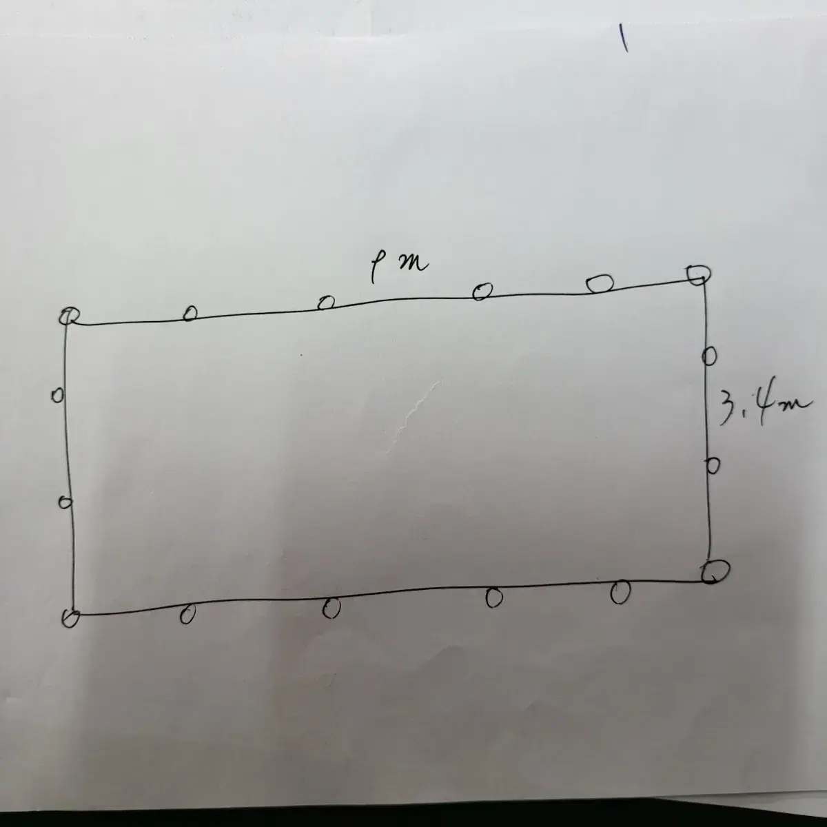 hdpe 메쉬 타프.  가로9m세로 3.4m