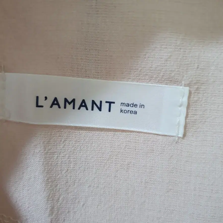 L'AMANT 자켓