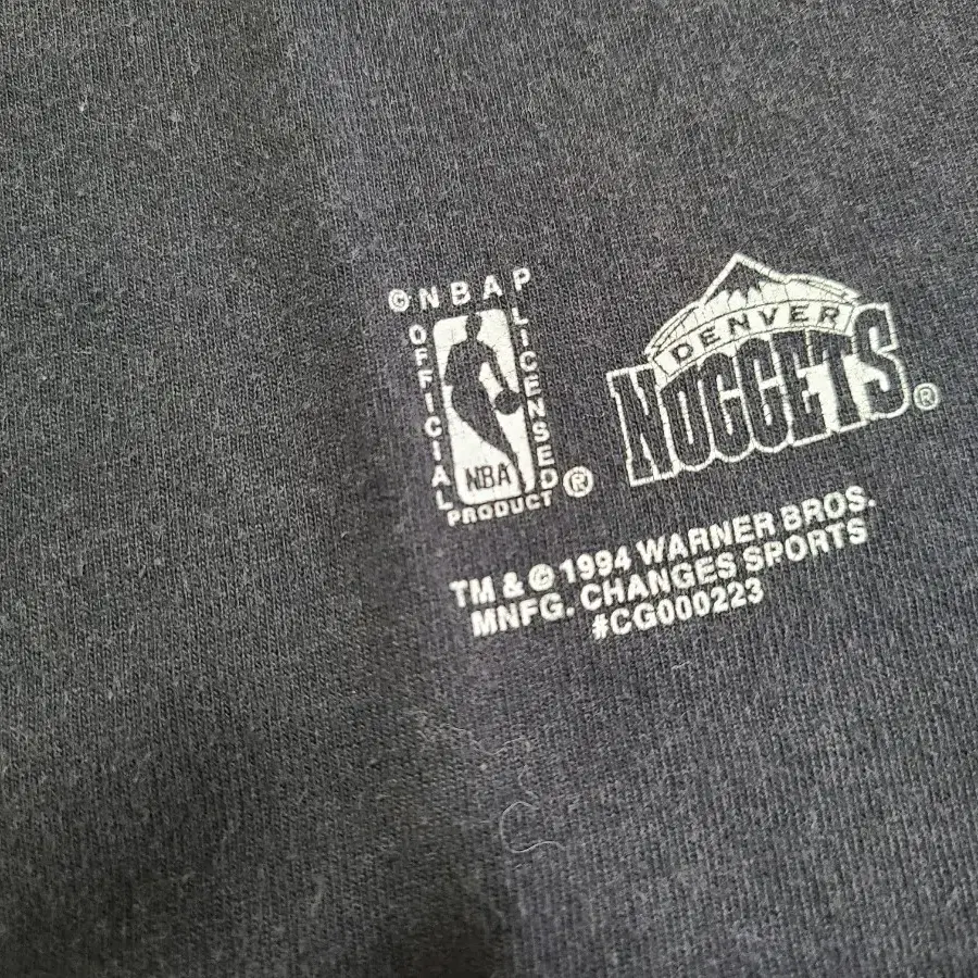 tultex nba 덴버너기츠 denver nuggets 티셔츠