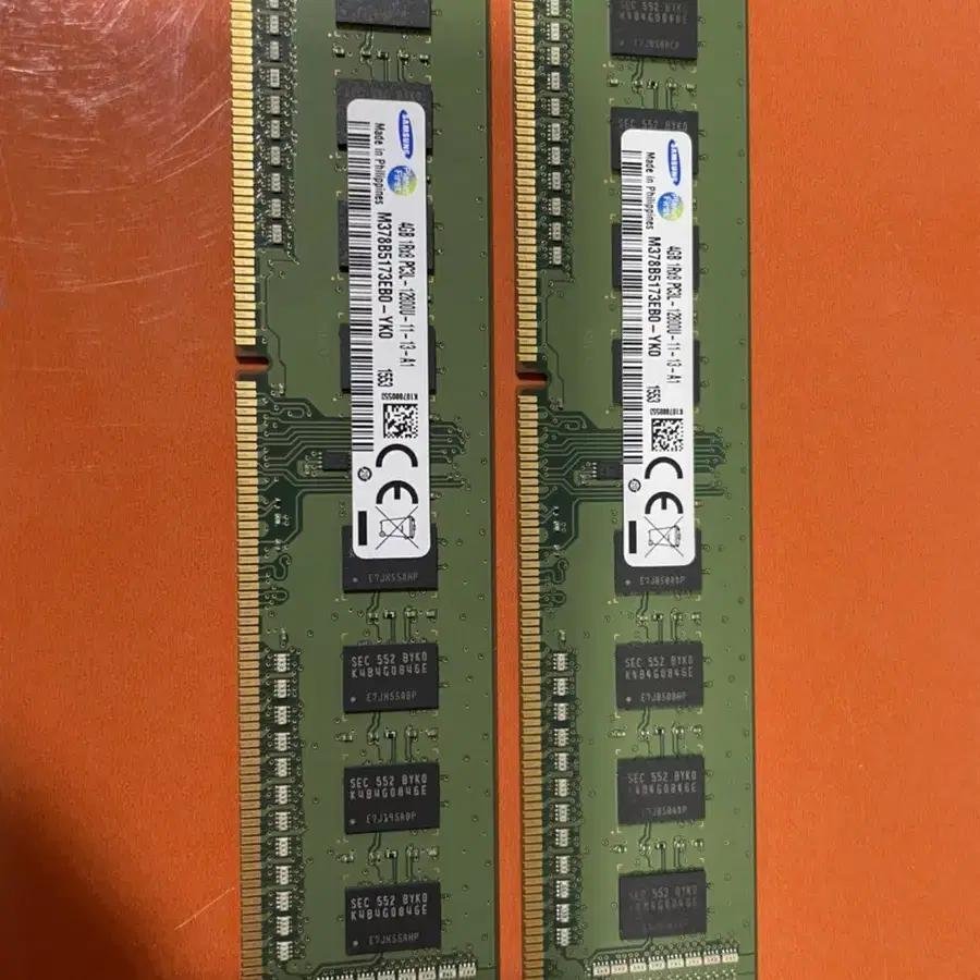 램 메모리DDR3-1600 (4g)  6개