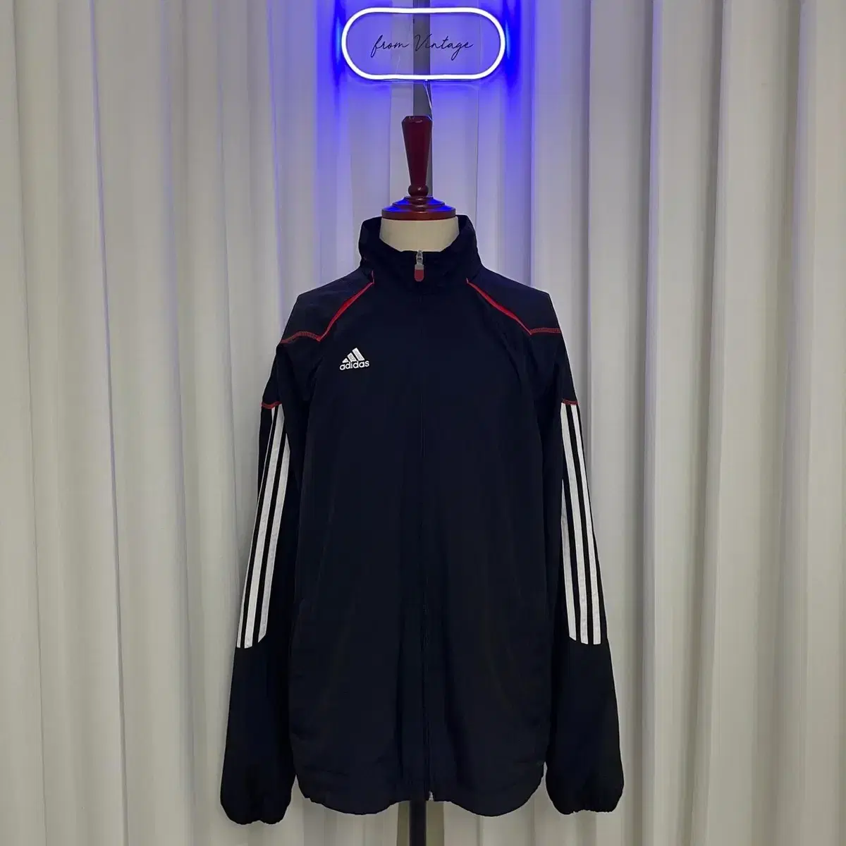 프롬브이 ADIDAS 아디다스 바람막이자켓 (XL)