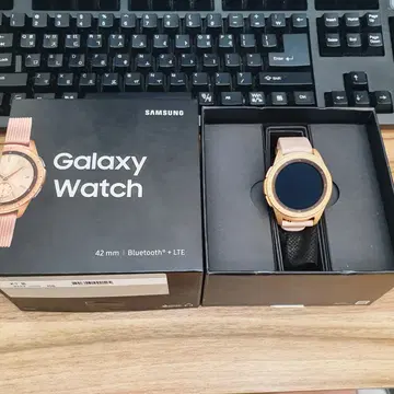갤럭시워치 42MM(SMR815) 로즈골드 풀박스 