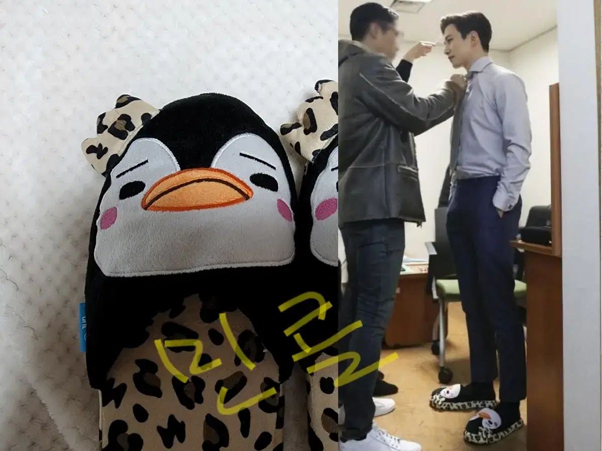 2PM junho Emperor Penguin Slippers