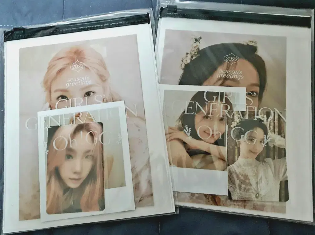 (Unsealed)GIRLS GENERATION 2022 OGG season's greetings Goods taeyeon seasons greetings yoona Photo Pack