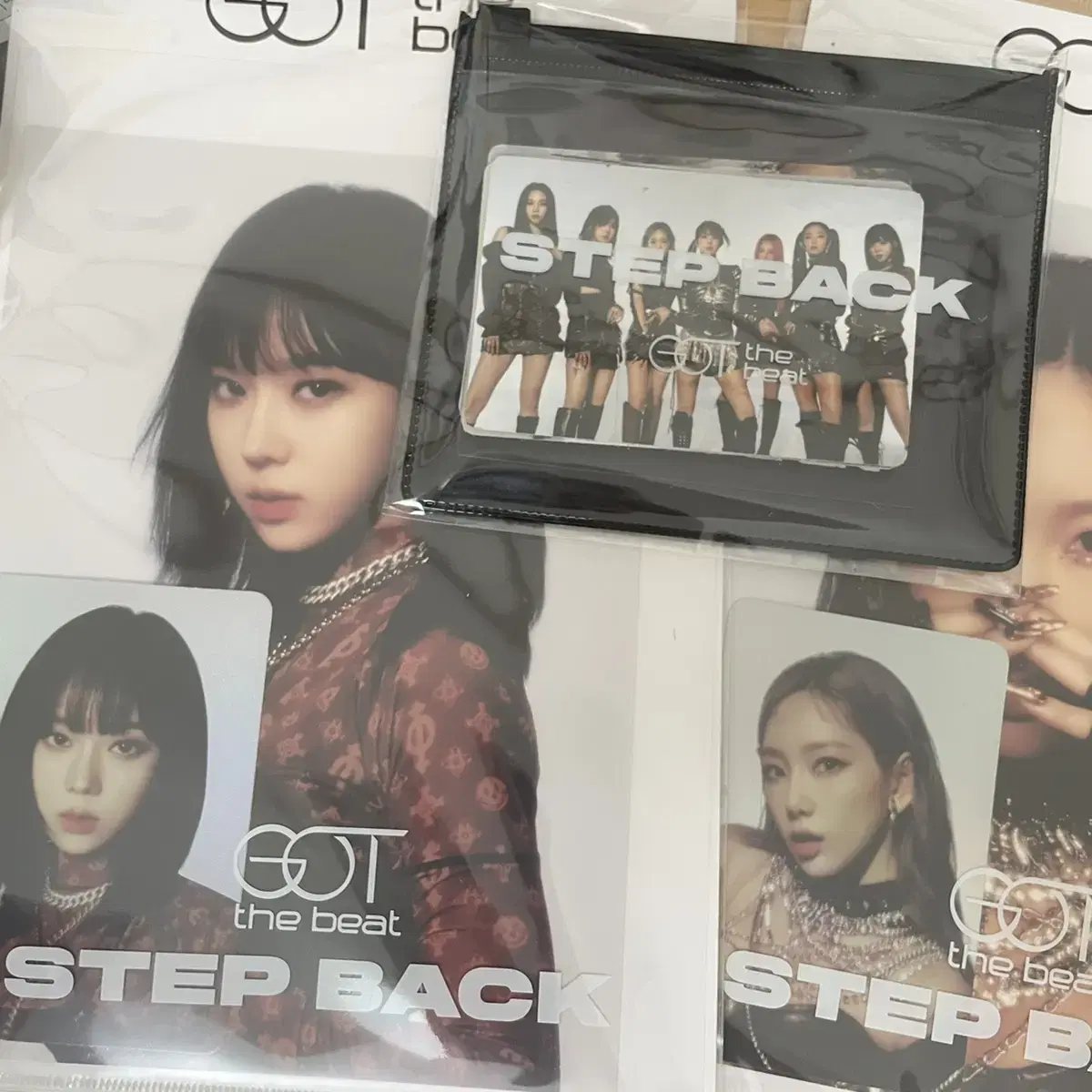 aespa stepback hologram photocard holka photocard godthebeat taeyeon winter poka