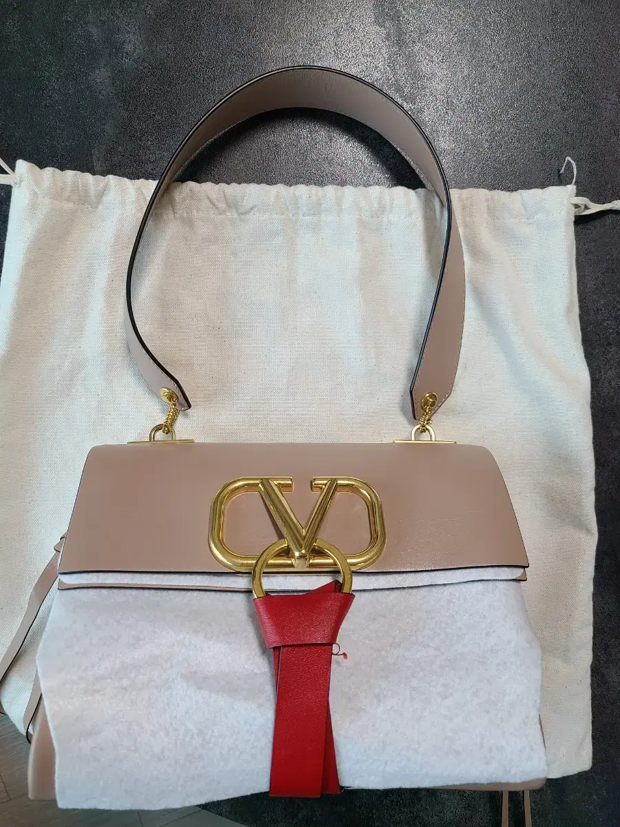 Valentino V Ring Shoulder Bag