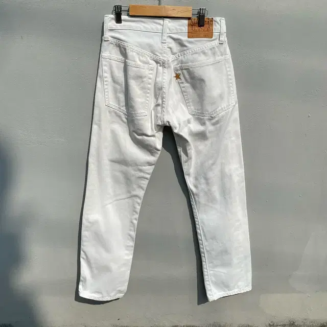 Sugar cane 115 Star White Denim Pants