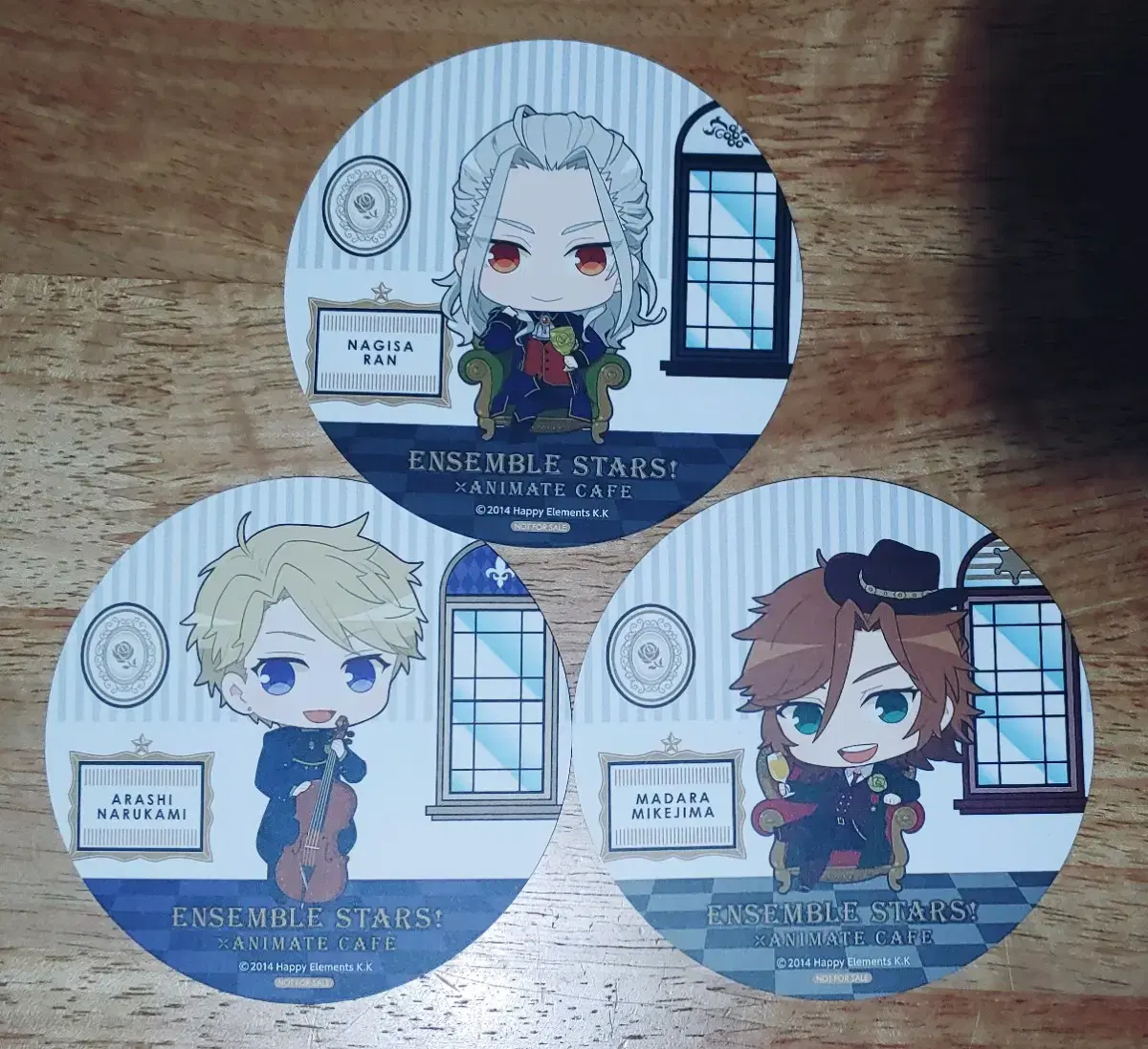 Japan Anime Star Nagisa Madara Arashi Animate Cafe Collaboration Limited Goods