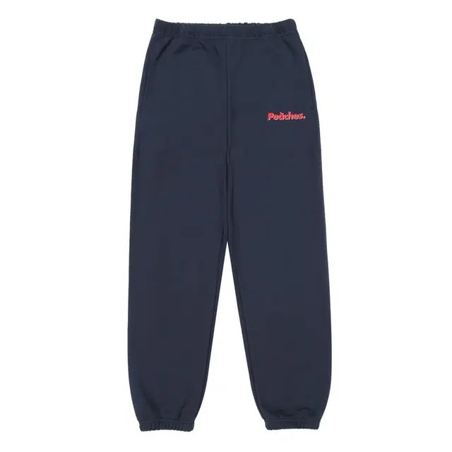 peaches logo sweatpants navy