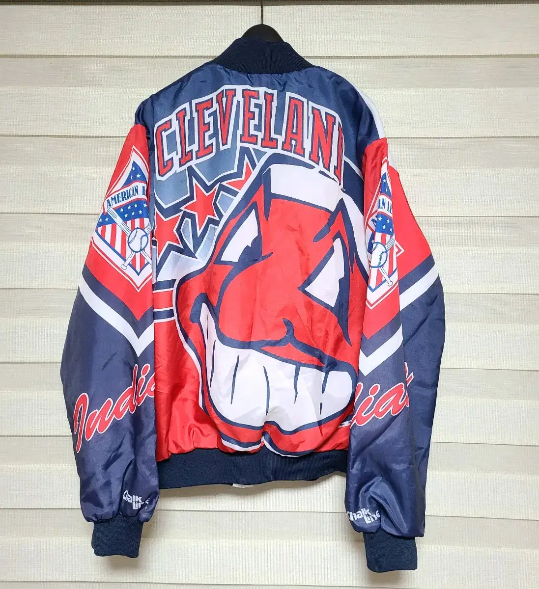 CHALK LINE Cleveland Indians Bomber Jacket