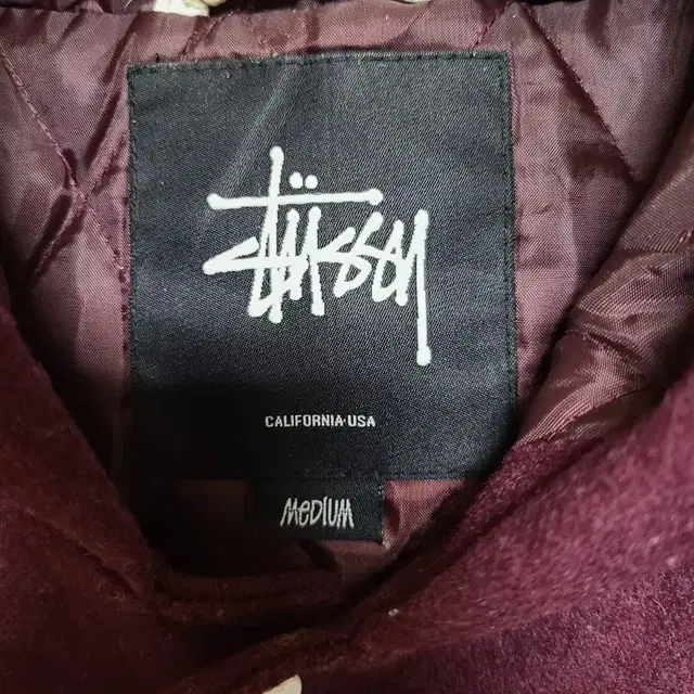 스투시 stussy international tribe 바시티자켓