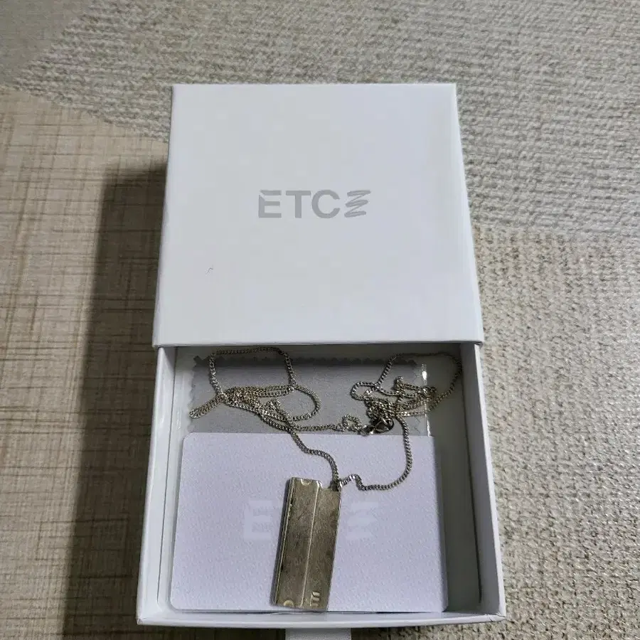 ETC 은목걸이 팝니다~!!