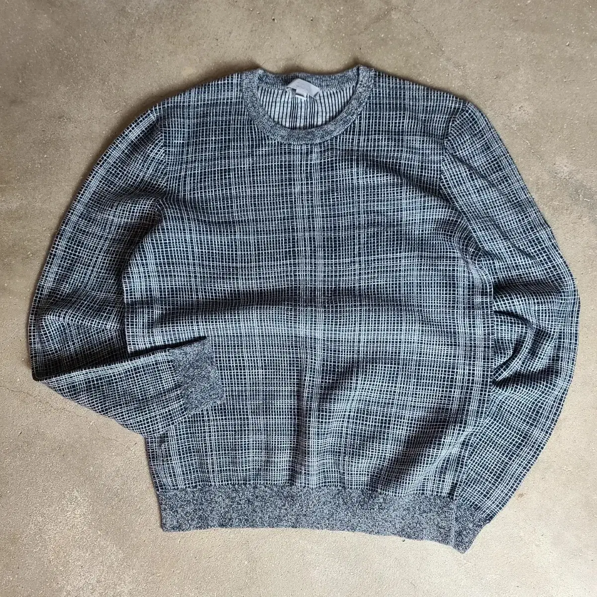 COS Modern Check Knit