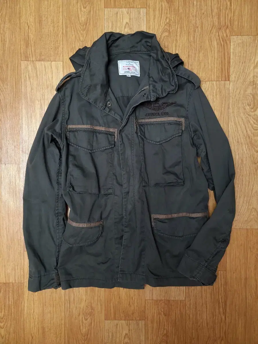 Avyrex One-Wash Military Field Jacket