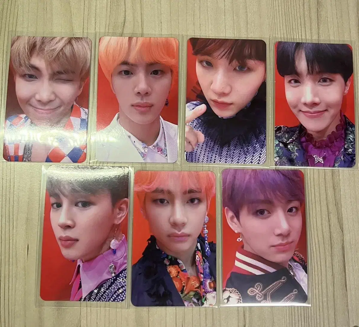 bangtan rubel s photocard debol