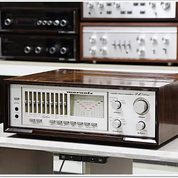 마란츠(MARANTZ) A급 인티앰프 PM750DC (고급우드장착품)