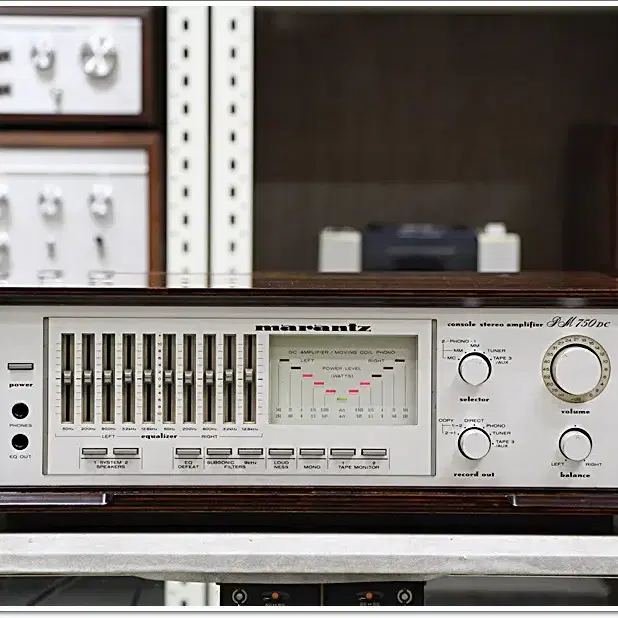 마란츠(MARANTZ) A급 인티앰프 PM750DC (고급우드장착품)