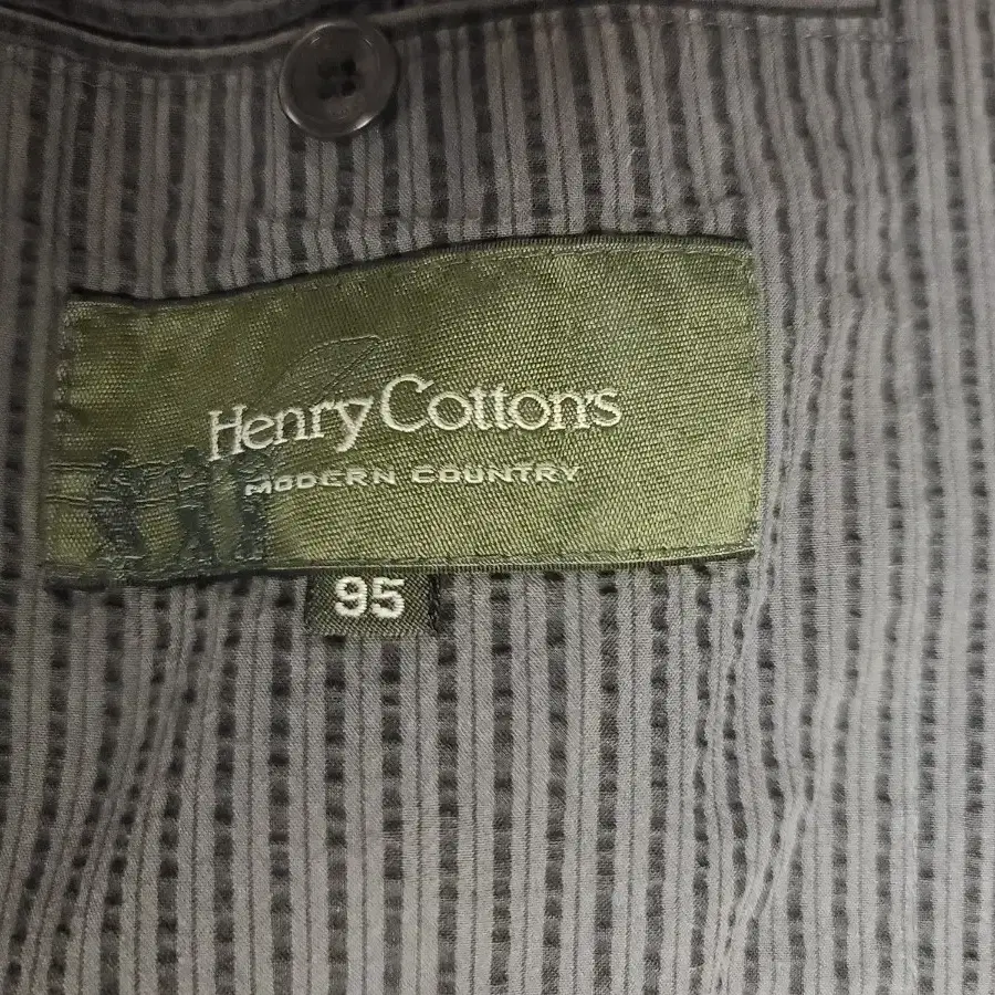 헨리코튼(Henry Cotton) 자켓 95 size