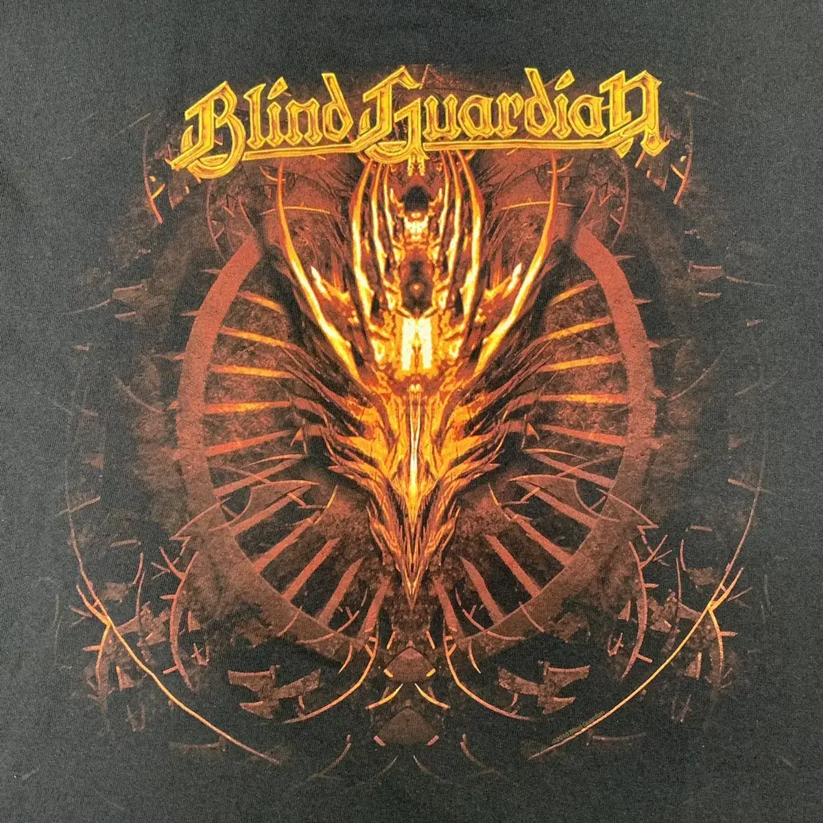 2010s Blind Guardian 블라인드가디언 밴드 빈티지 티셔츠