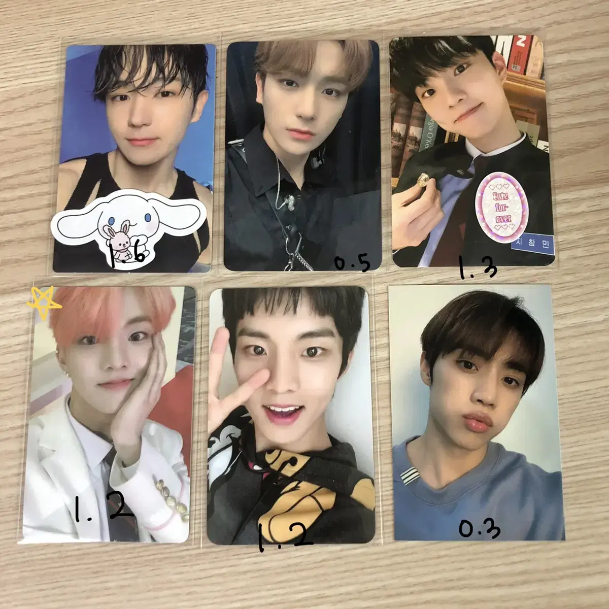 The Boyz q hyunjae sunwoo photocard WTS